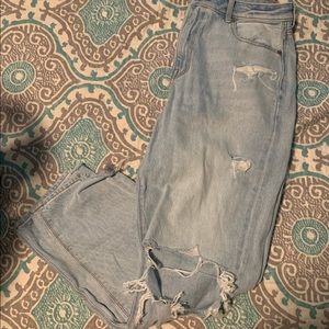 American eagle mom jeans size 10